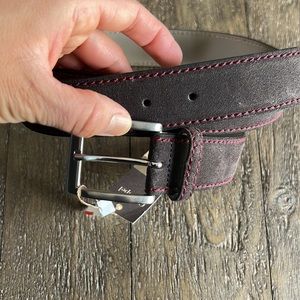 Italian Conbipel brand men’s leather belt.